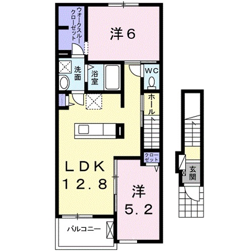 コンソラータ　IIIの間取り