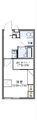 レオパレス池野の間取り