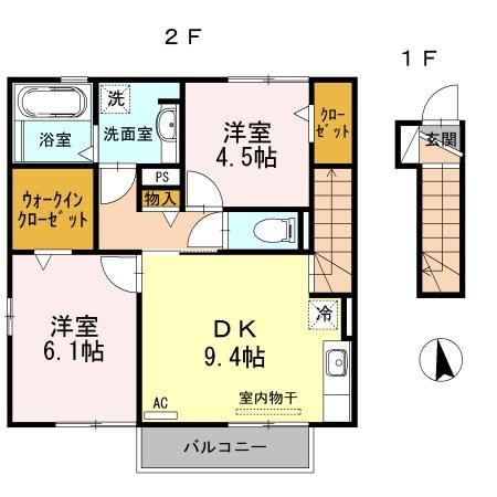 ネオ　ルーチェの間取り