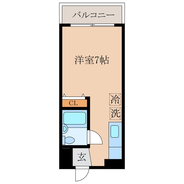 コーポアンビの間取り