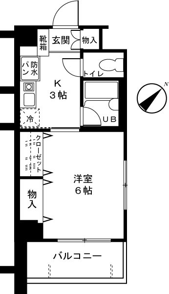 アーバンハイツ土志田の間取り