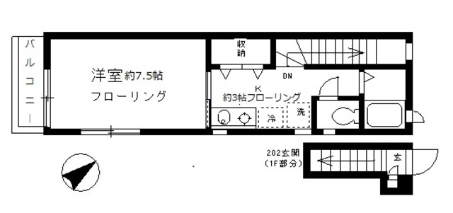 ルミエール洗足の間取り