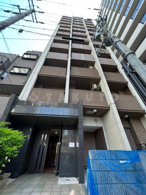 大阪市中央区谷町のマンションの建物外観