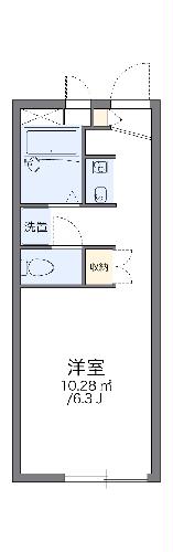 レオパレス下新倉Ａの間取り