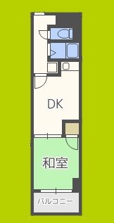 アノパーク加賀屋の間取り