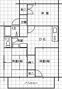 吾妻ハイツの間取り