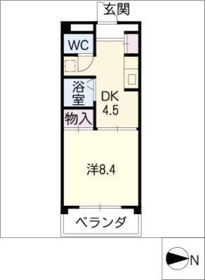 メゾンボヌールの間取り