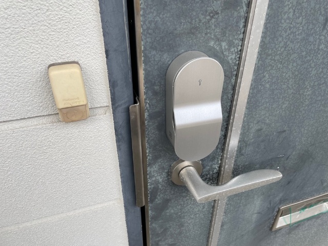 セキュリティ　電子キーが設置されております