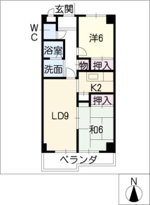 ＭＳコーポの間取り