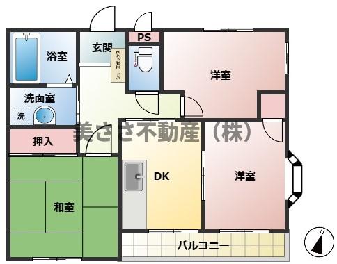 スモールマウンテンハイムの間取り