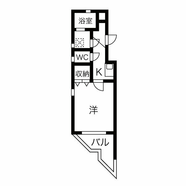 ミリアンメロディ川名の間取り