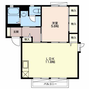 シャローグレイスの間取り