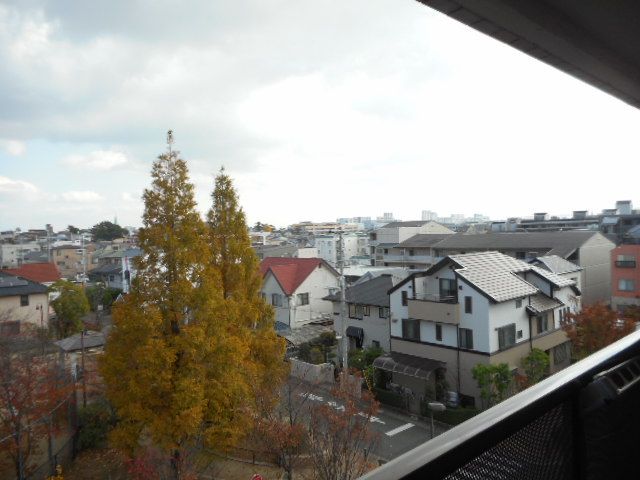 バルコニー　眺望