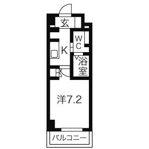 アーデン春岡の間取り