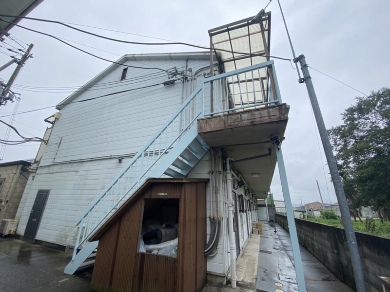 書写マンションA棟の建物外観