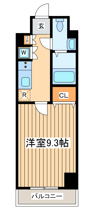 グランフォース横浜関内の間取り