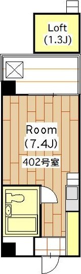 尼崎市武庫之荘本町のマンションの間取り