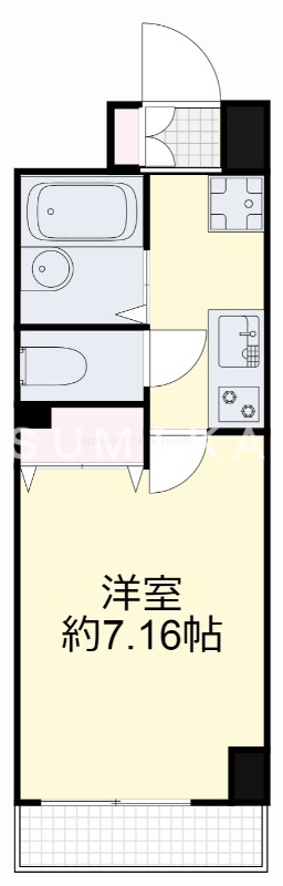 ジュネス医大東の間取り