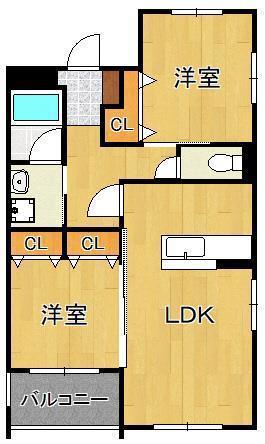 ロワール・イン柳原町の間取り