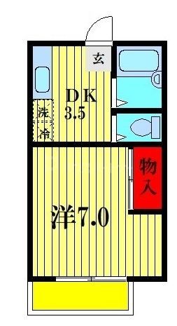 【蓮見育英センターDの間取り】