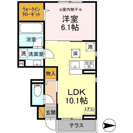 【イルミナーレ運B119街区3の間取り】