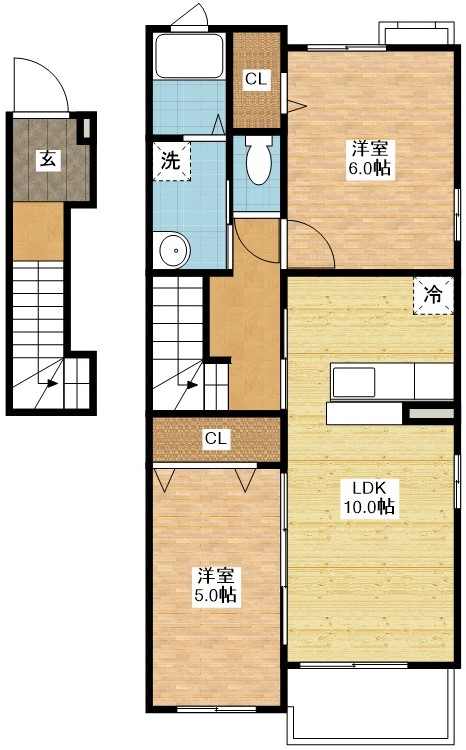 ファイン　ブリーズの間取り