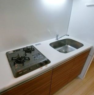 キッチン　家具家電付きセットアップ賃貸。