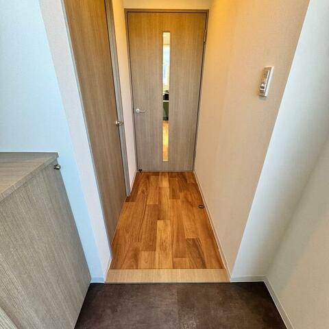 玄関　明るい玄関です