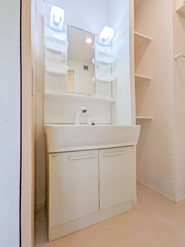 洗面設備　図面と現状に相違がある場合には現状を優先