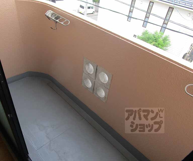 バルコニー　３０５号室の写真です。