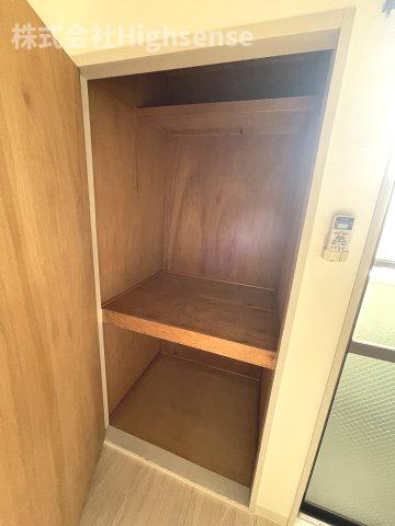 収納　収納があります