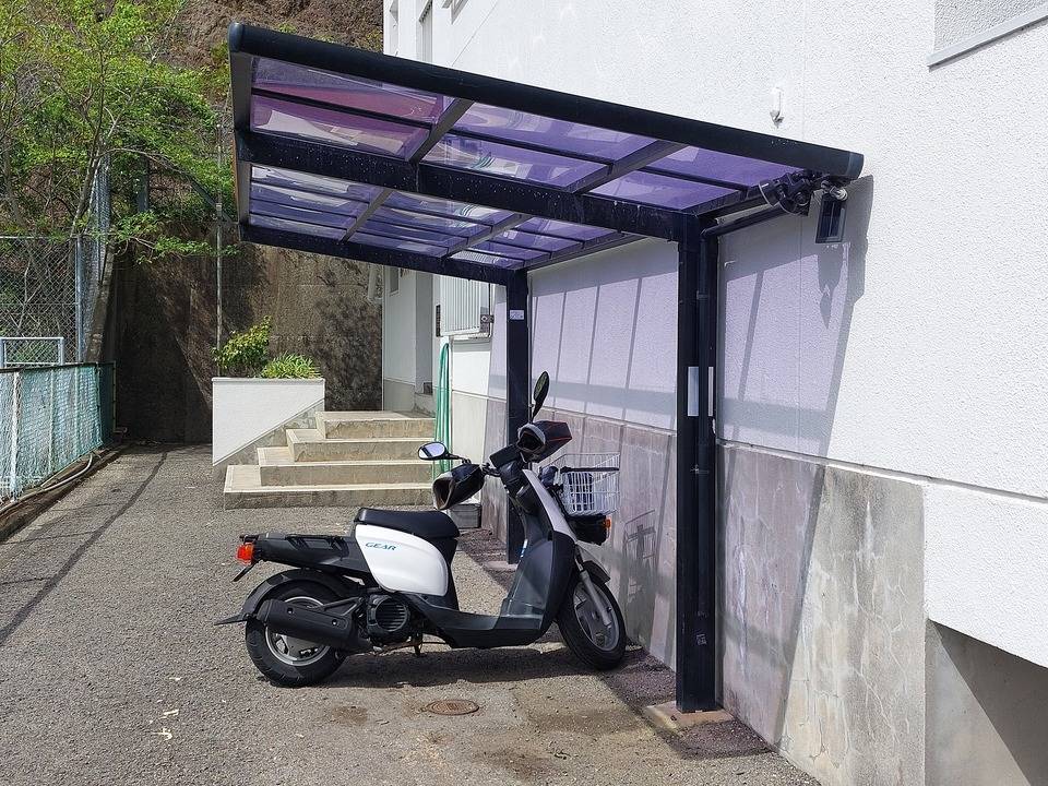 駐車場　駐輪場