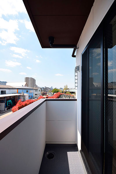 バルコニー　ピース・コウセイ北佐古B棟
