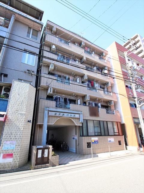 建物外観　松山市萱町　カドタパレス　外観
