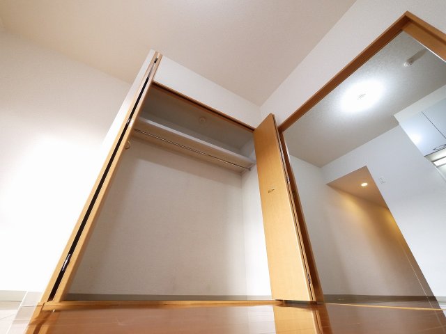 収納　たっぷりとした収納スペースです
