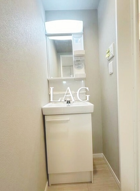 洗面設備　洗面台です。