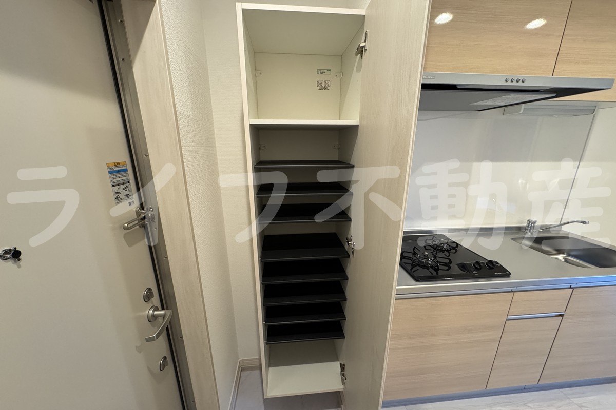 収納　十分な収納スペースがあります