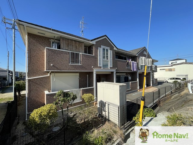 バルコニー　東向きです。