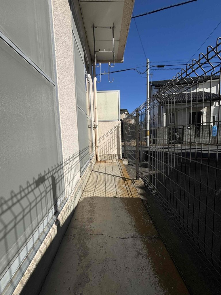 バルコニー　庭