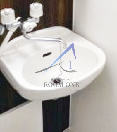 洗面設備　洗面台です。