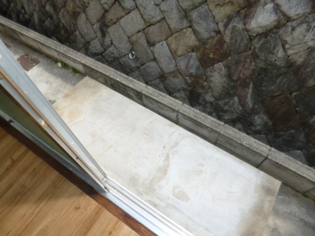 セキュリティ　洗濯機置き場