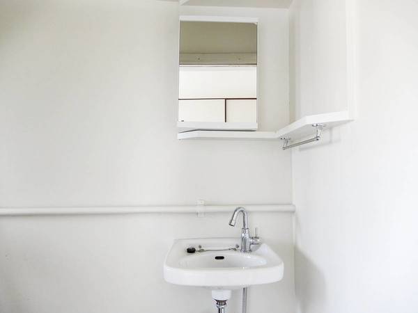 洗面設備　ビレッジハウスの同一物件・同一タイプの間取りの写真です