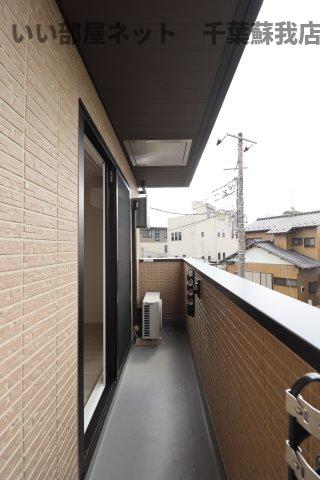 バルコニー　広々としたバルコニーです