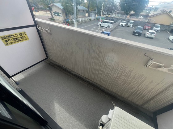 バルコニー　※ほかのお部屋の写真です。