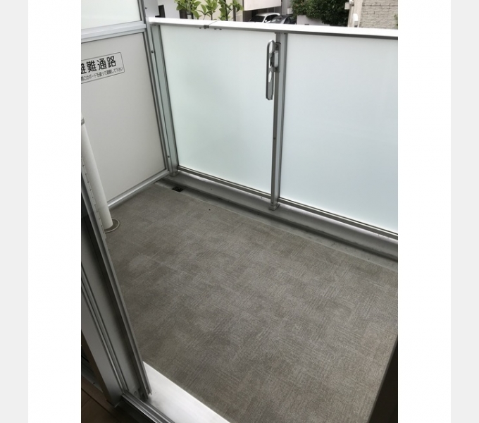 バルコニー　別部屋参考写真です。
