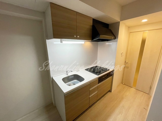 キッチン　ガス3口システムキッチン♪