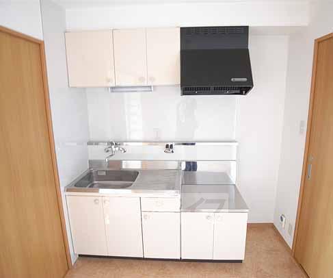 キッチン　２口コンロ設置可です