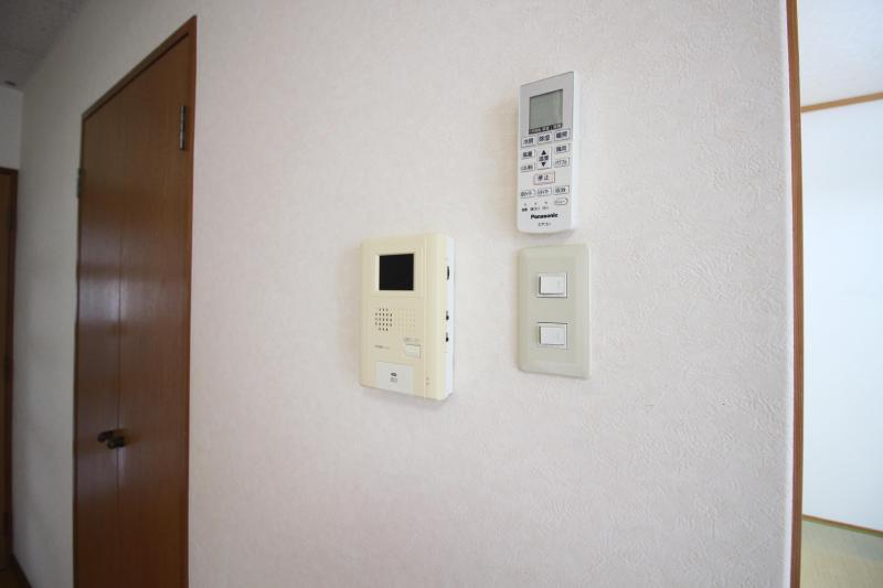 セキュリティ　ＴＶインターホン付きで安心です。