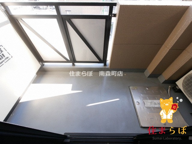 バルコニー　日常使いを想像しながら