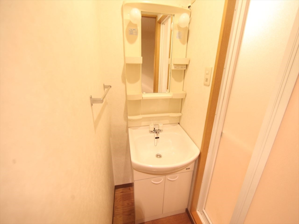 洗面設備　脱衣所　独立洗面台　収納スペース有